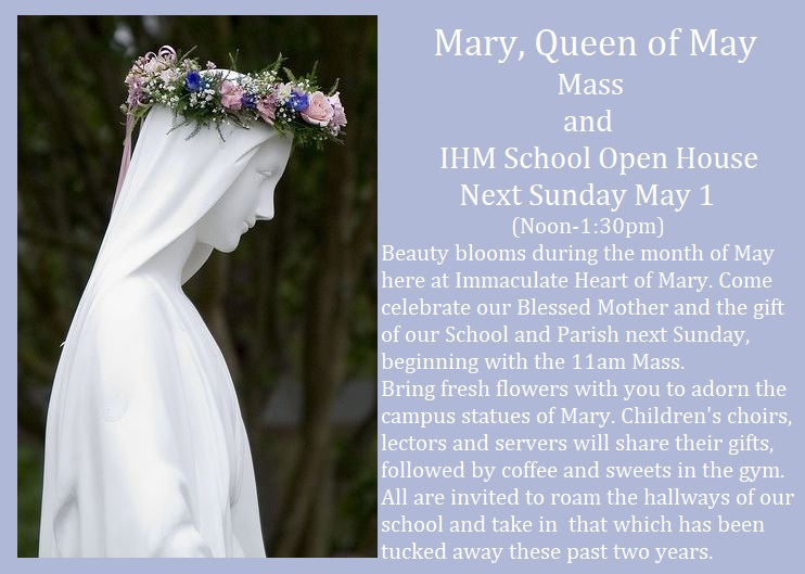 Mary Queen of May Mass