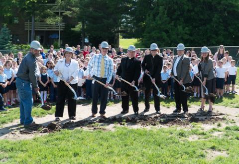 Our Lady of Consolation ground breaking ceremony