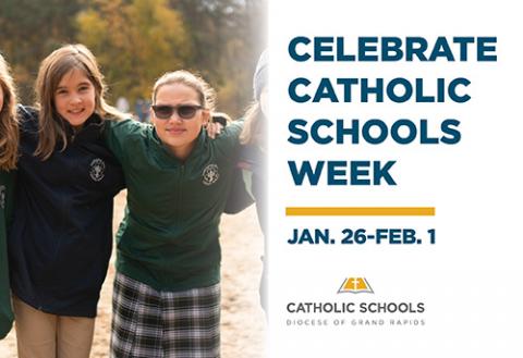 welcoming all to Catholic Schools week 
