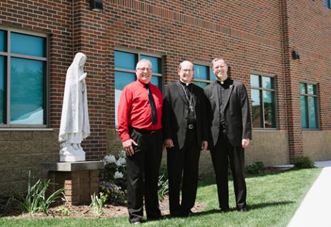 St. Mary's dedication of new building